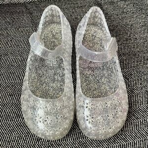 2/$8 Glitter Jelly Dress Shoes